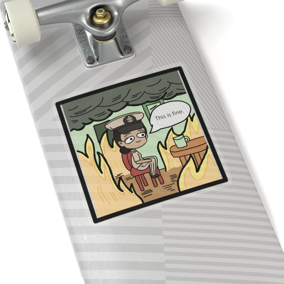 This is Fine ! V1 SCPO Stickers