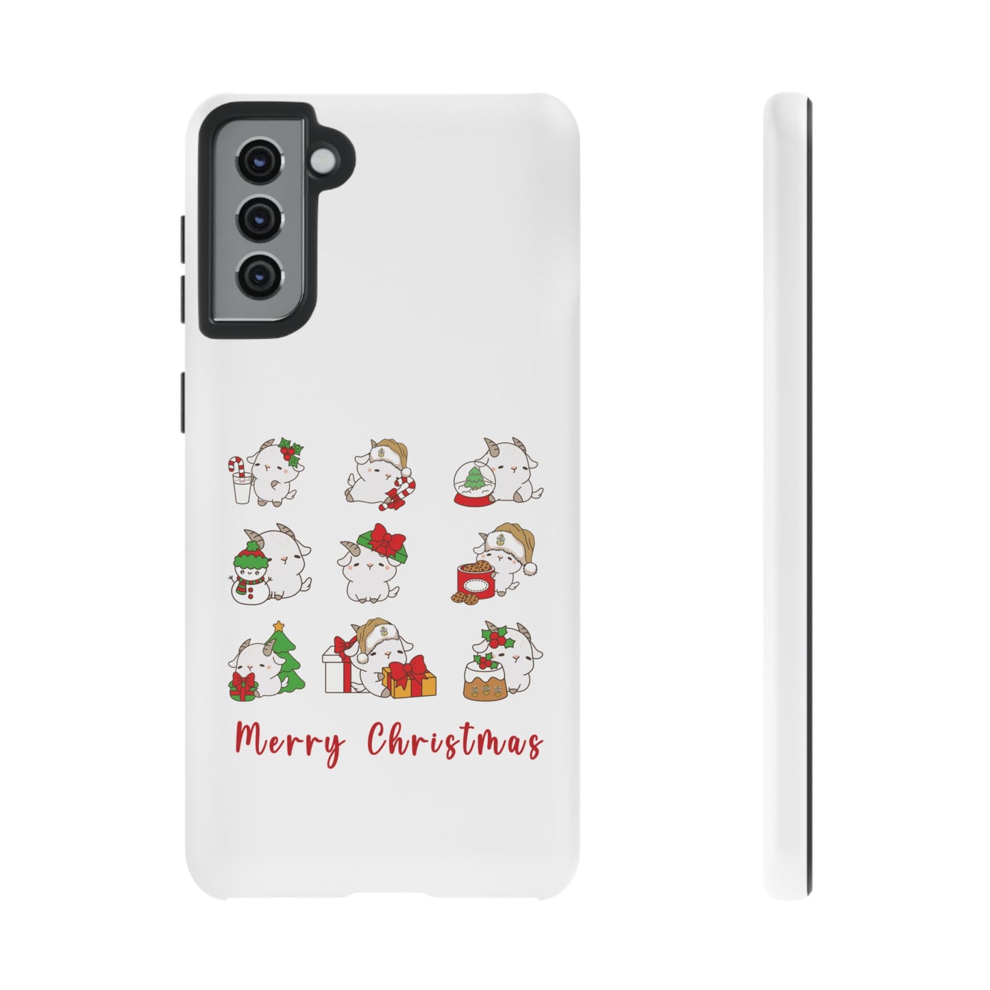 Hello Goat Christmas V3Tough Phone Case