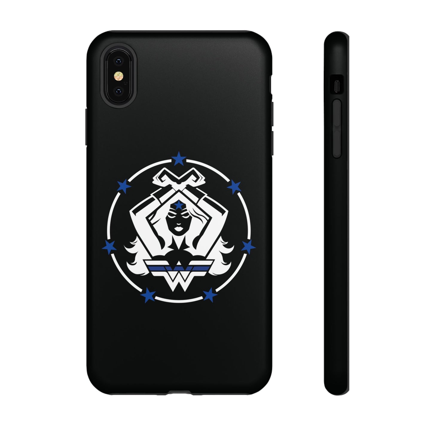 WW Blue Line Tough Phone Case