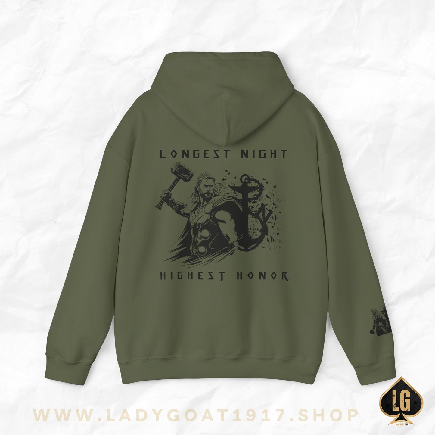 Thor Goat 131 Unisex Hoodie