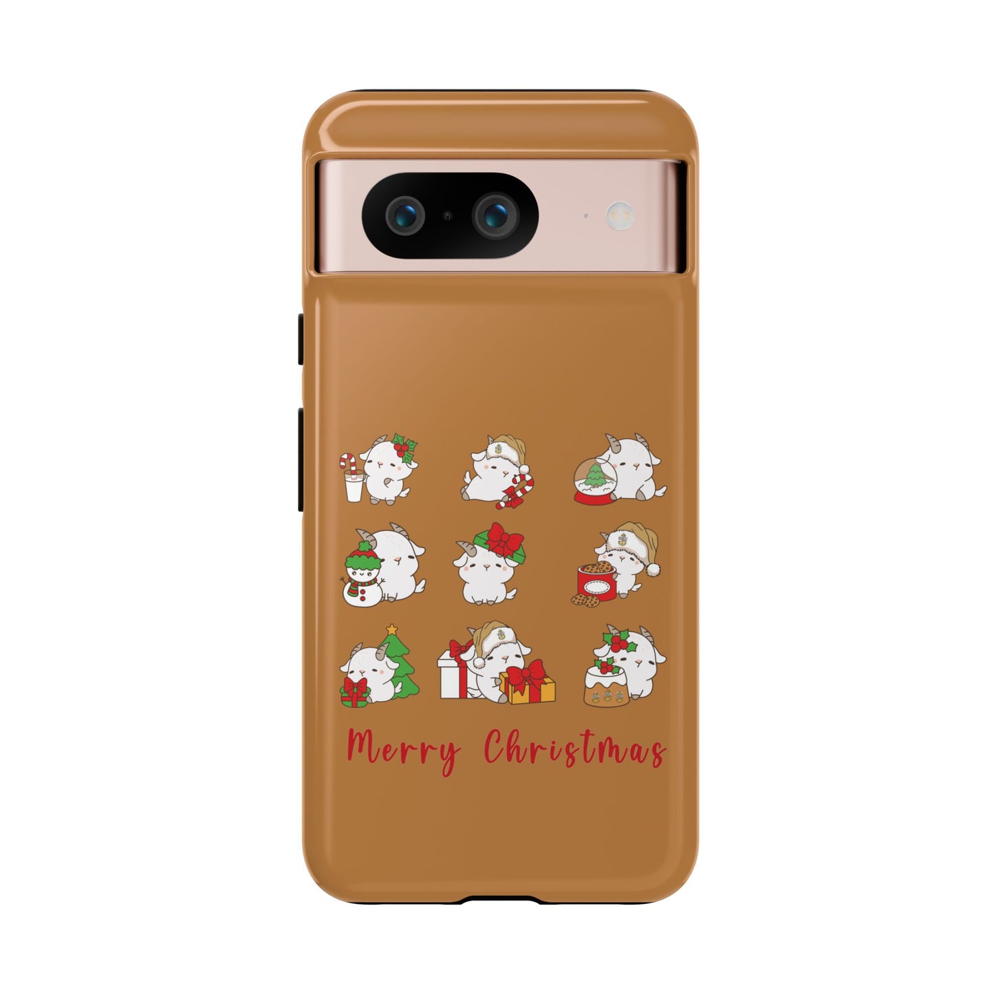 Hello Goat Christmas V1 Tough Phone Case
