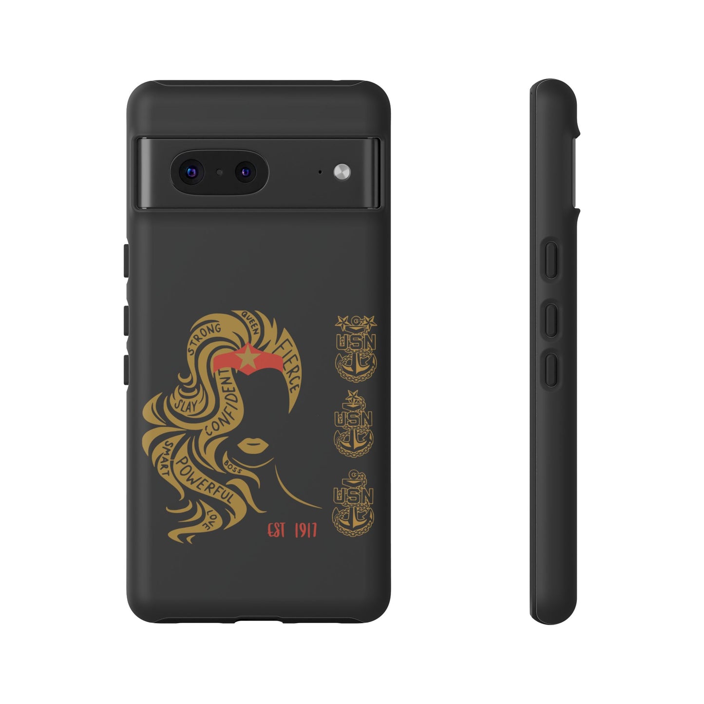 WW OG Long Hair Gold Phone Case
