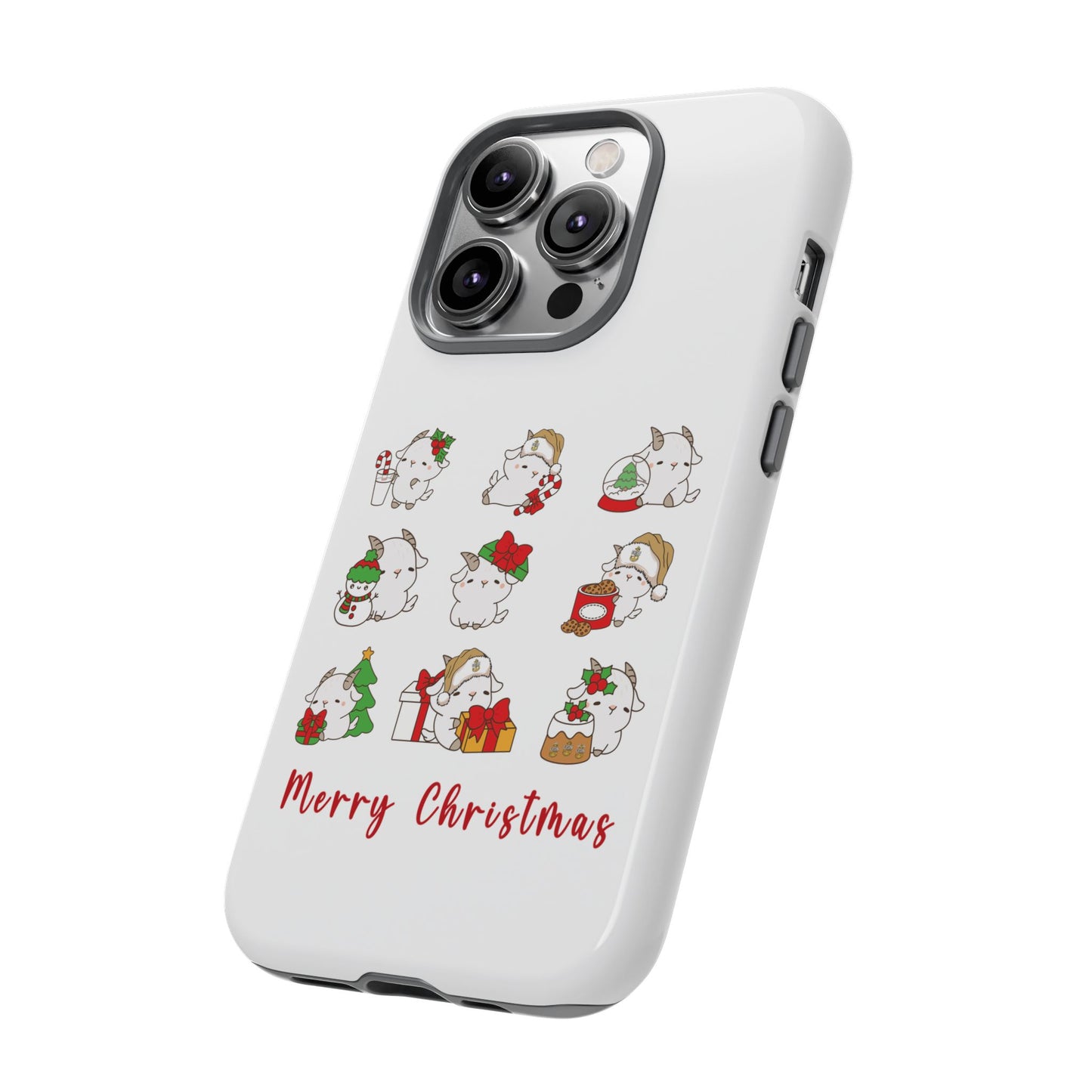 Hello Goat Christmas V3Tough Phone Case