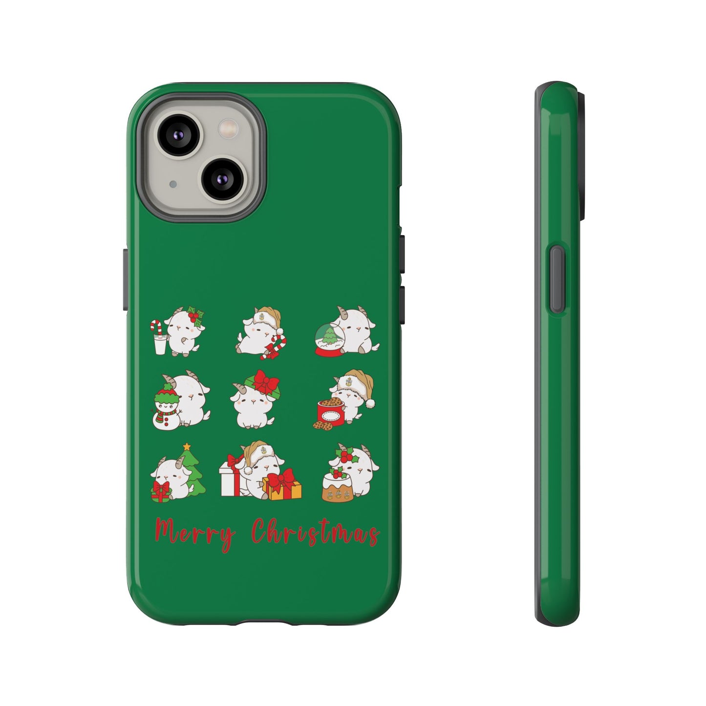 Hello Goat Christmas V2 Tough Phone Case