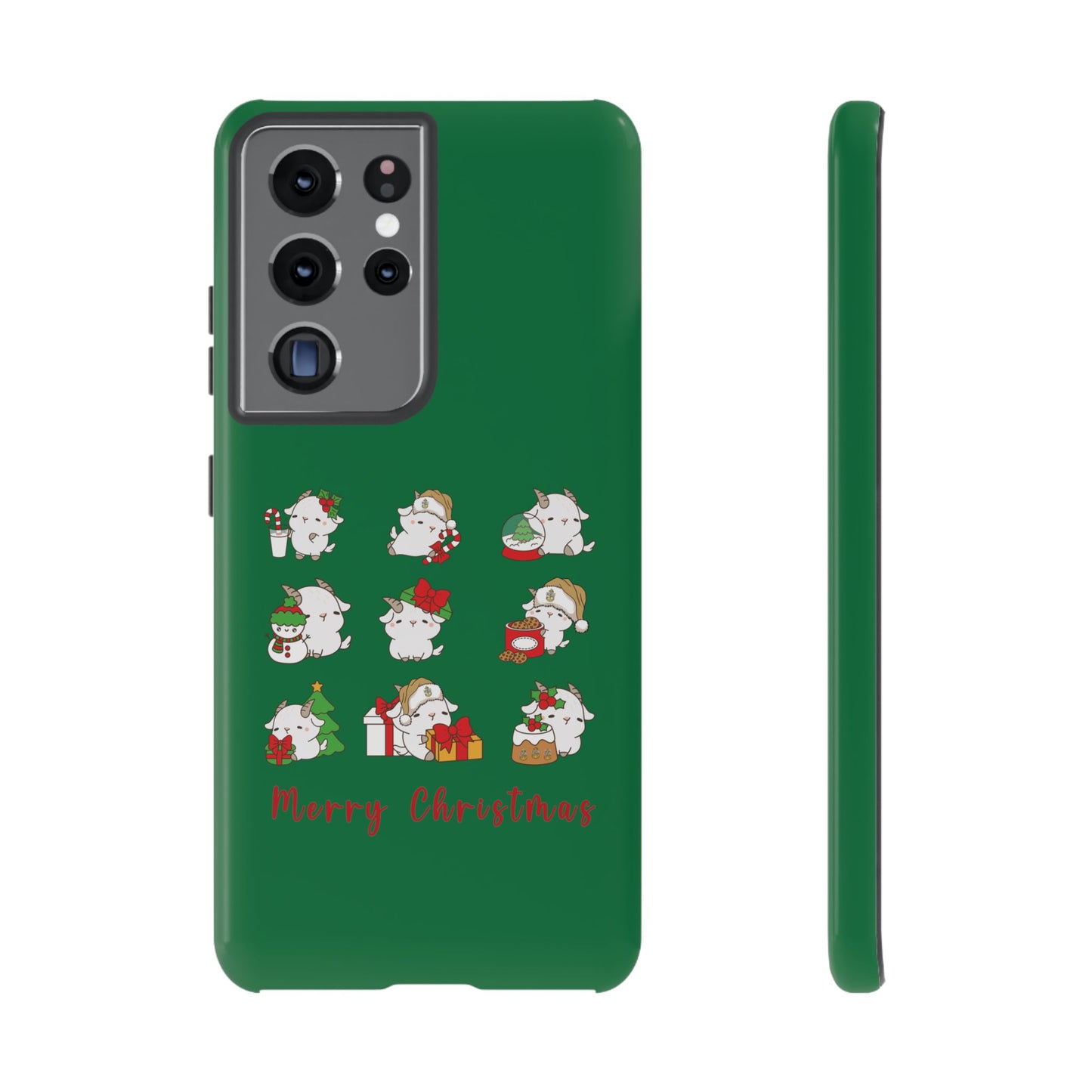 Hello Goat Christmas V2 Tough Phone Case