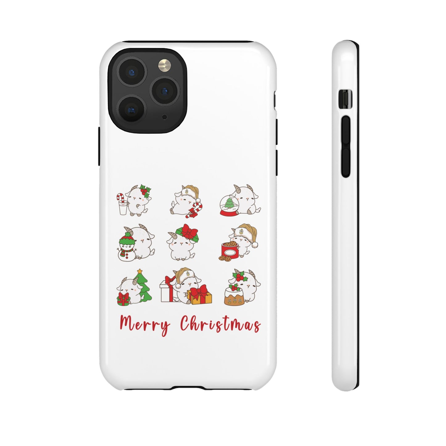 Hello Goat Christmas V3Tough Phone Case