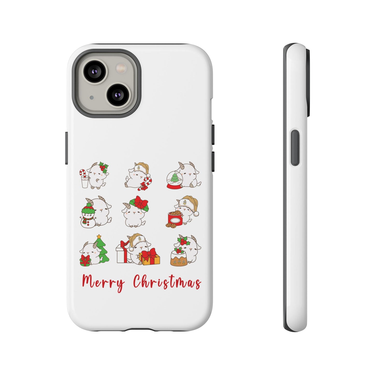 Hello Goat Christmas V3Tough Phone Case