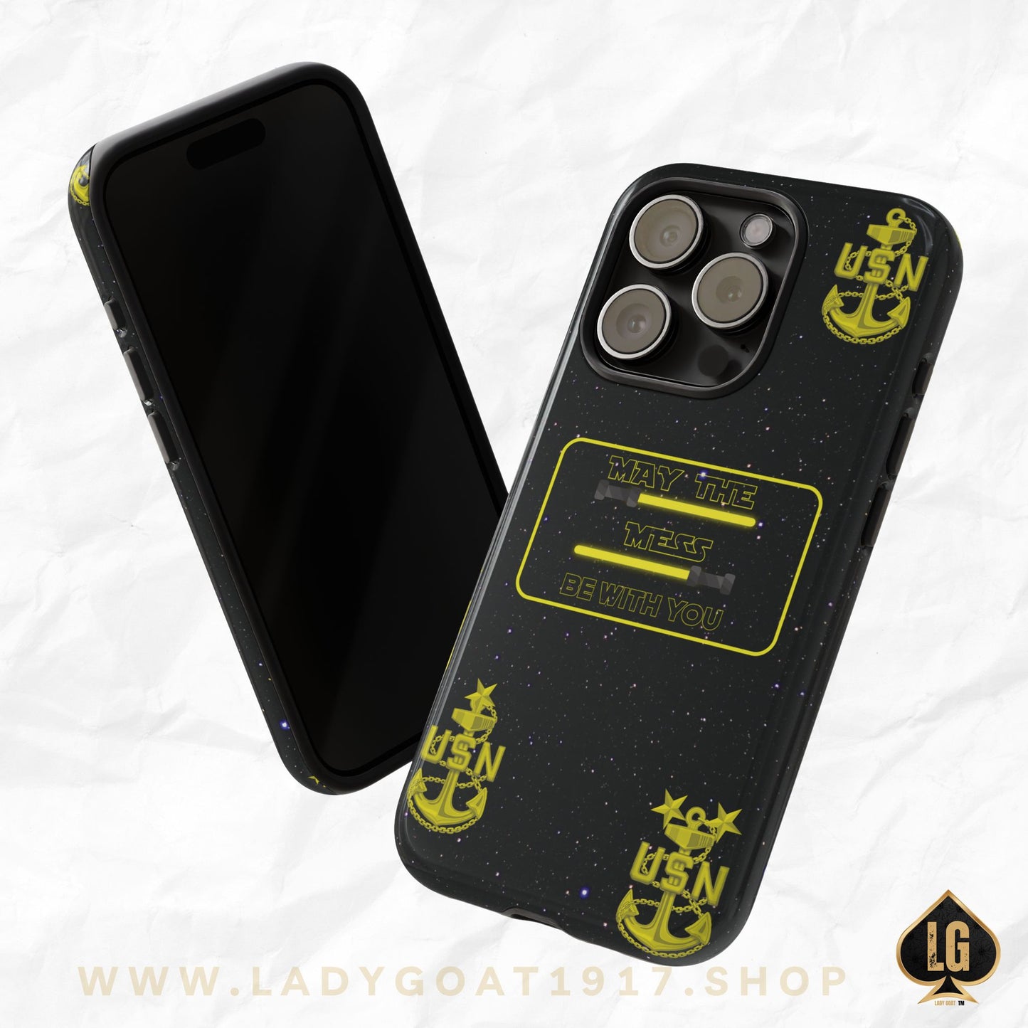 May The Mess Be With You !  Phone Case