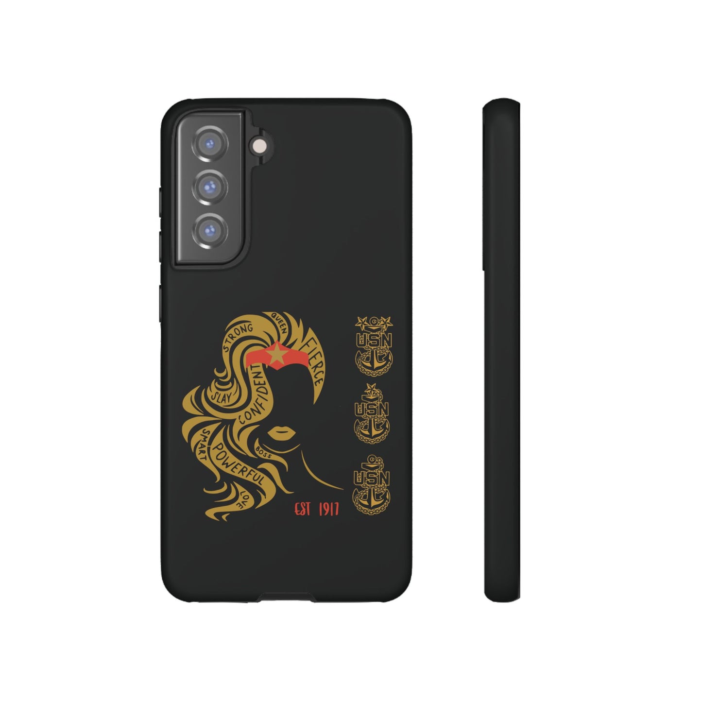 WW OG Long Hair Gold Phone Case