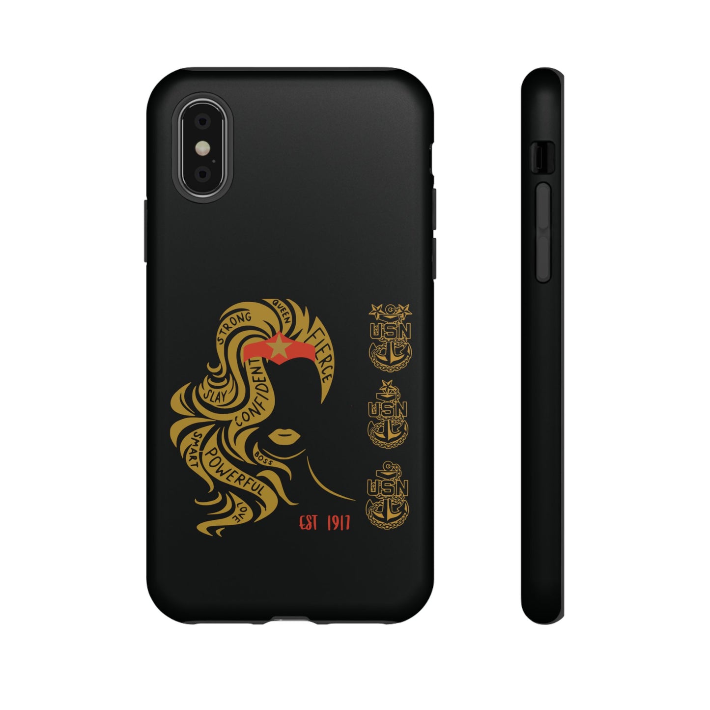 WW OG Long Hair Gold Phone Case