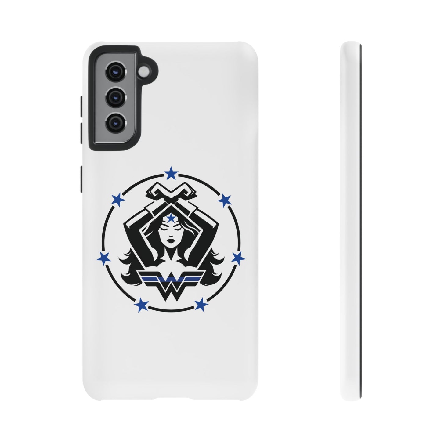 WW Blue Line Tough Phone Case V2