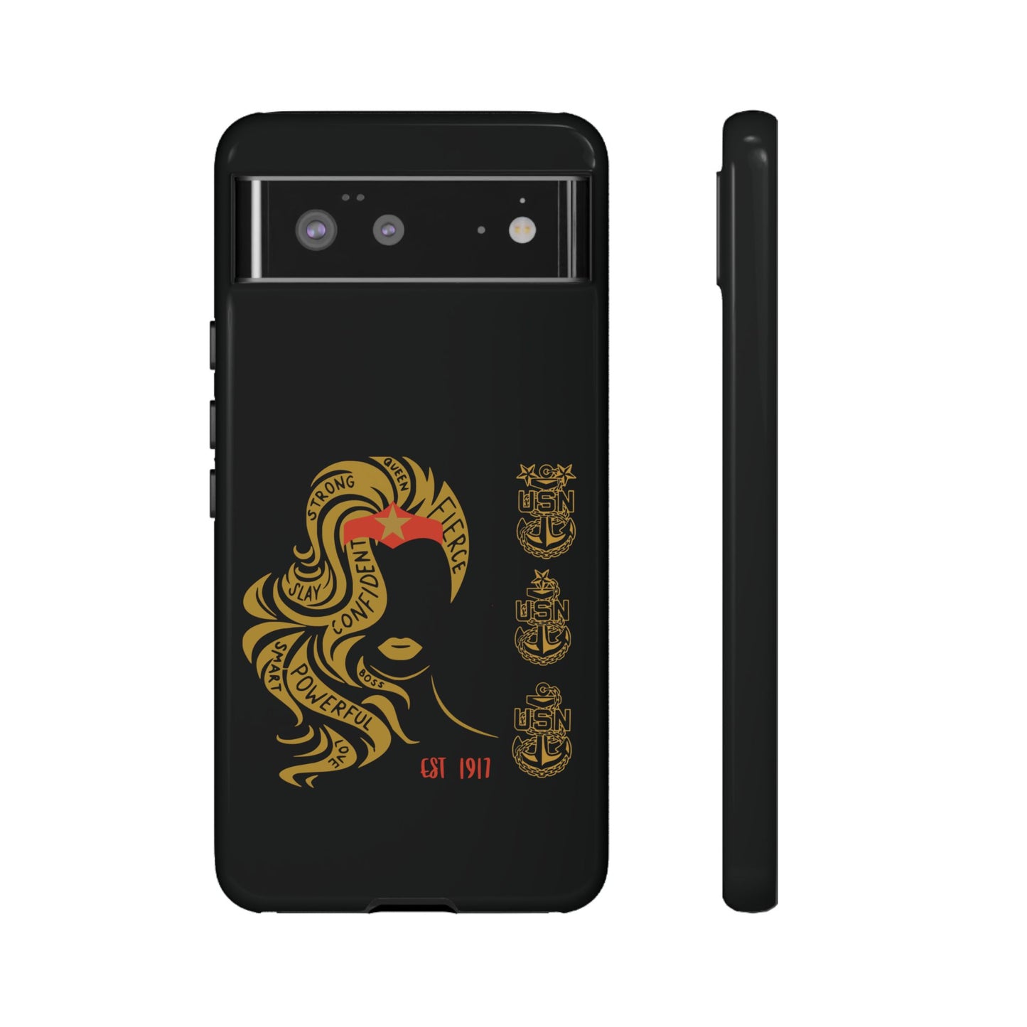 WW OG Long Hair Gold Phone Case