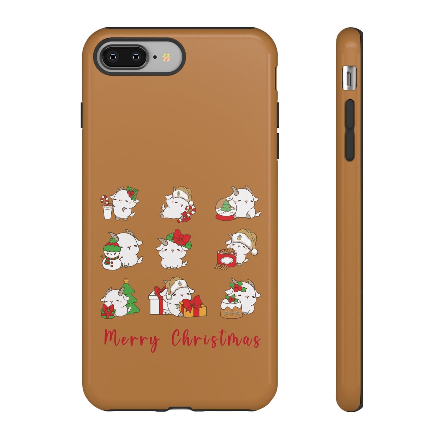 Hello Goat Christmas V1 Tough Phone Case
