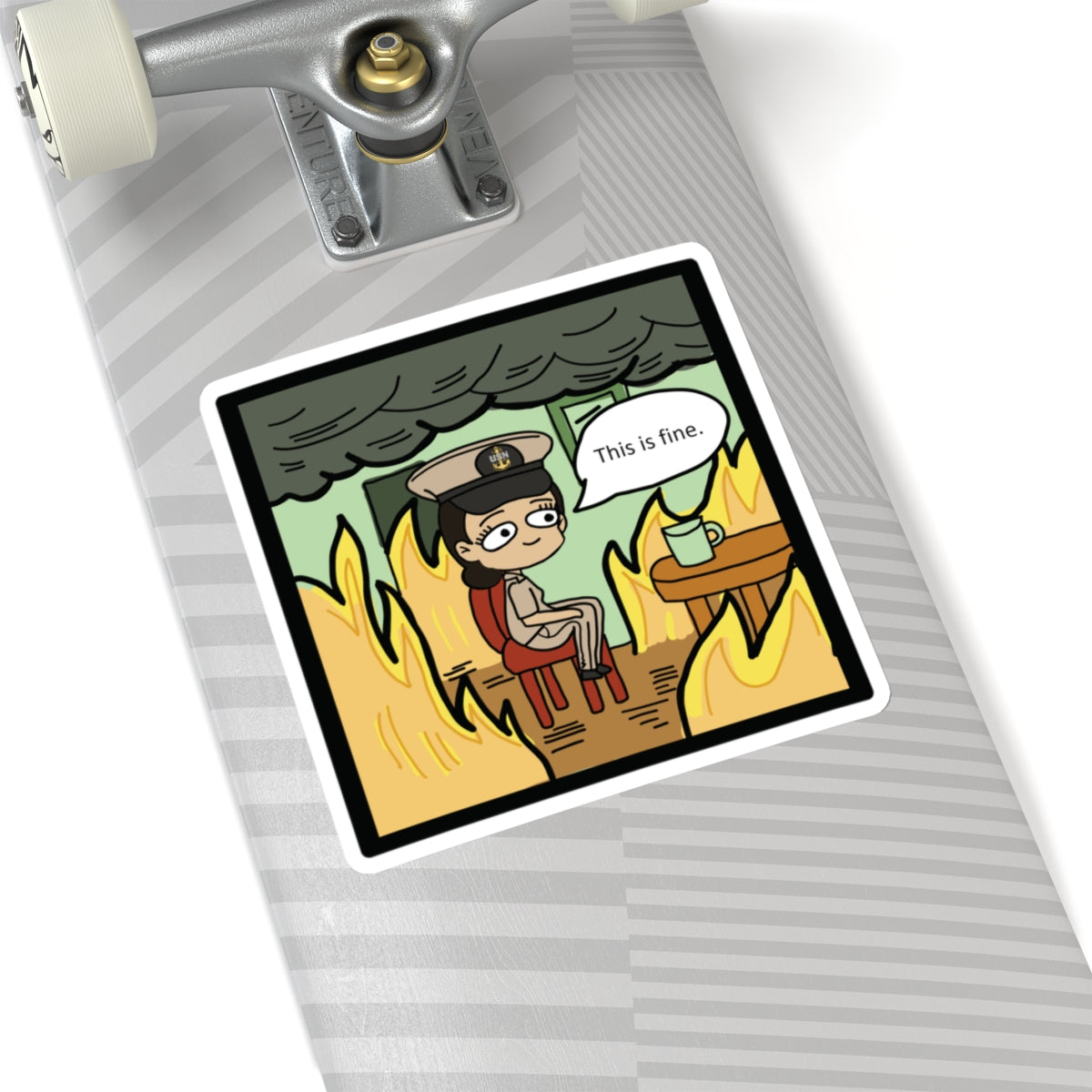 This is Fine ! V4 CPO Stickers