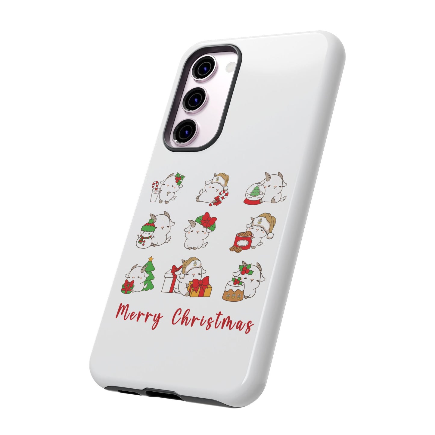 Hello Goat Christmas V3Tough Phone Case
