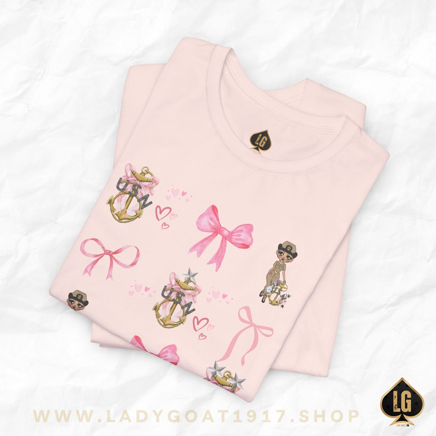 Lady Goat Coquette V9 Unisex Tee