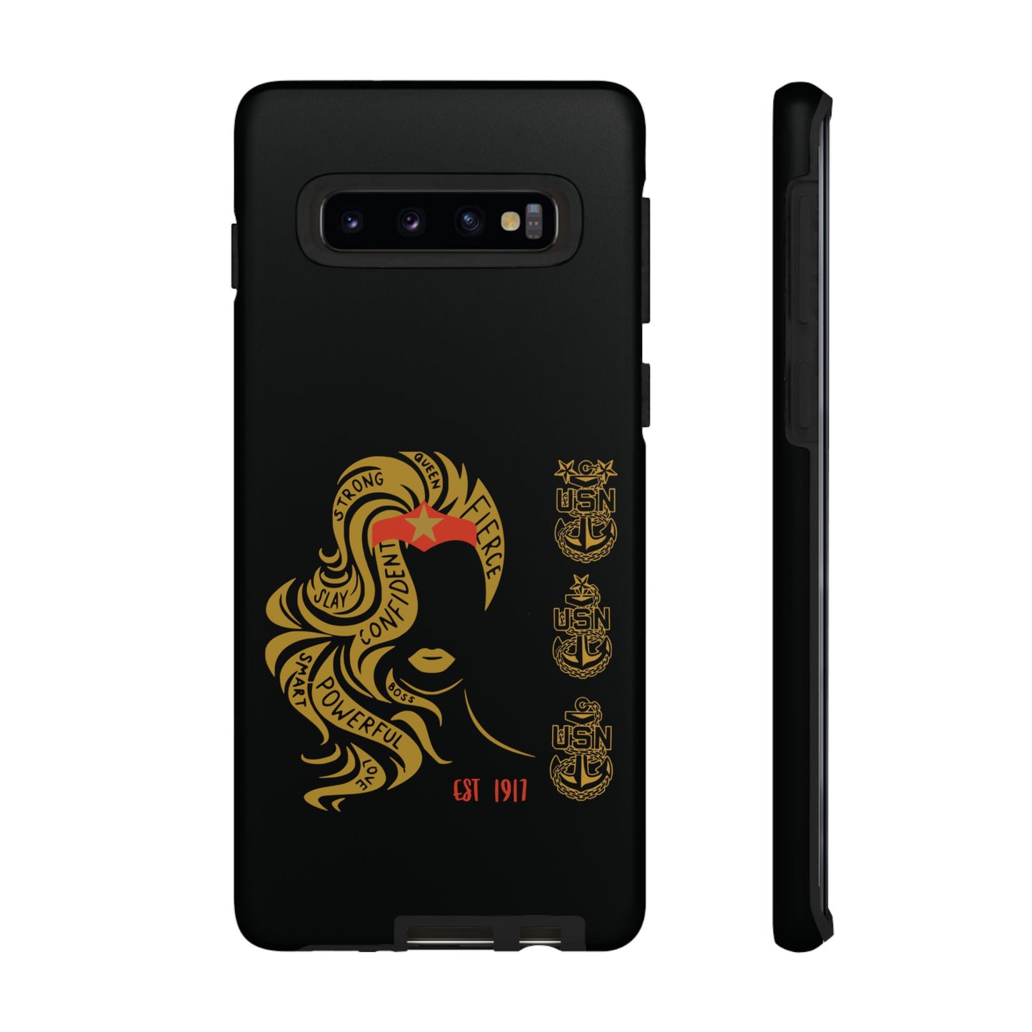 WW OG Long Hair Gold Phone Case