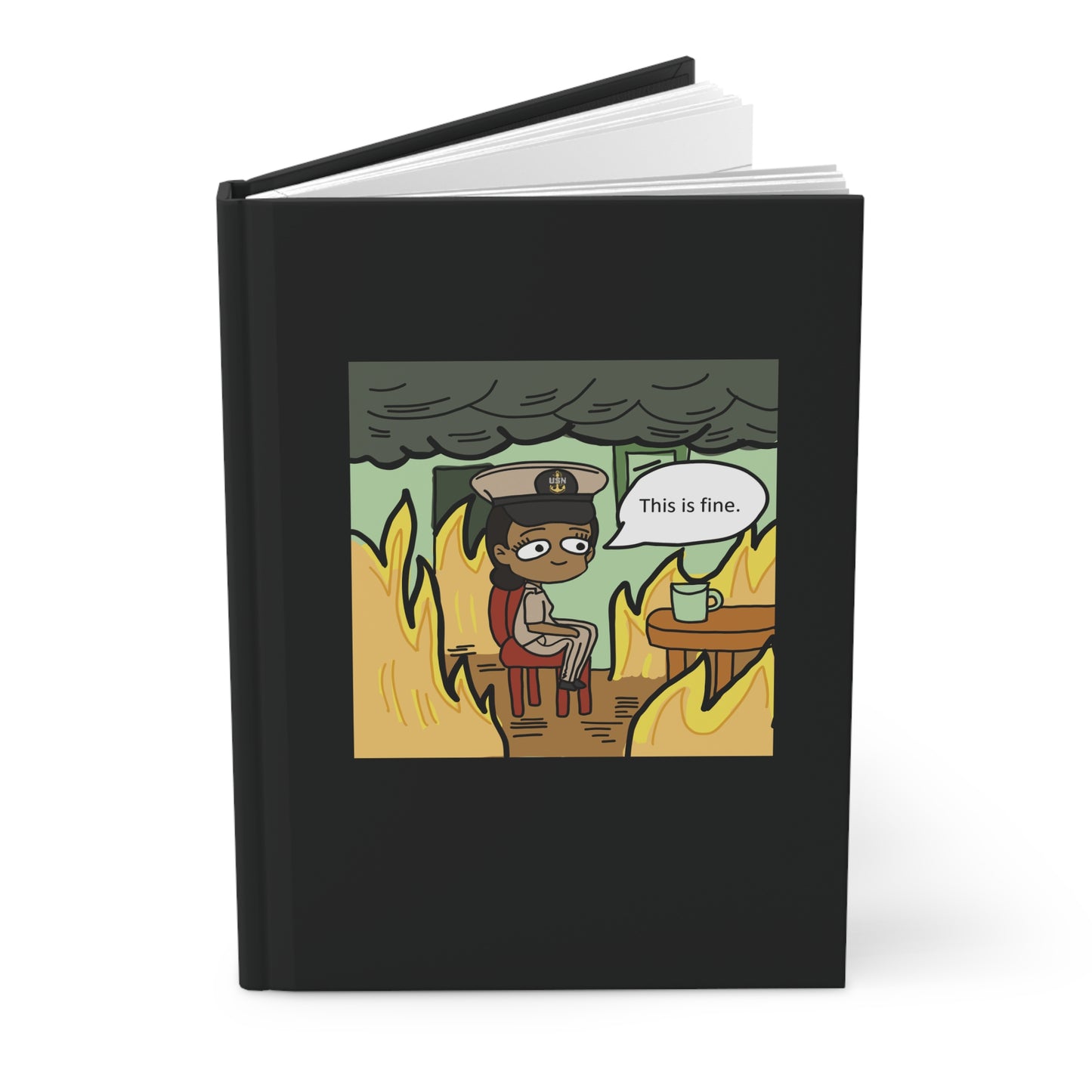 This is Fine ! V5 CPO Hardcover Journal Matte