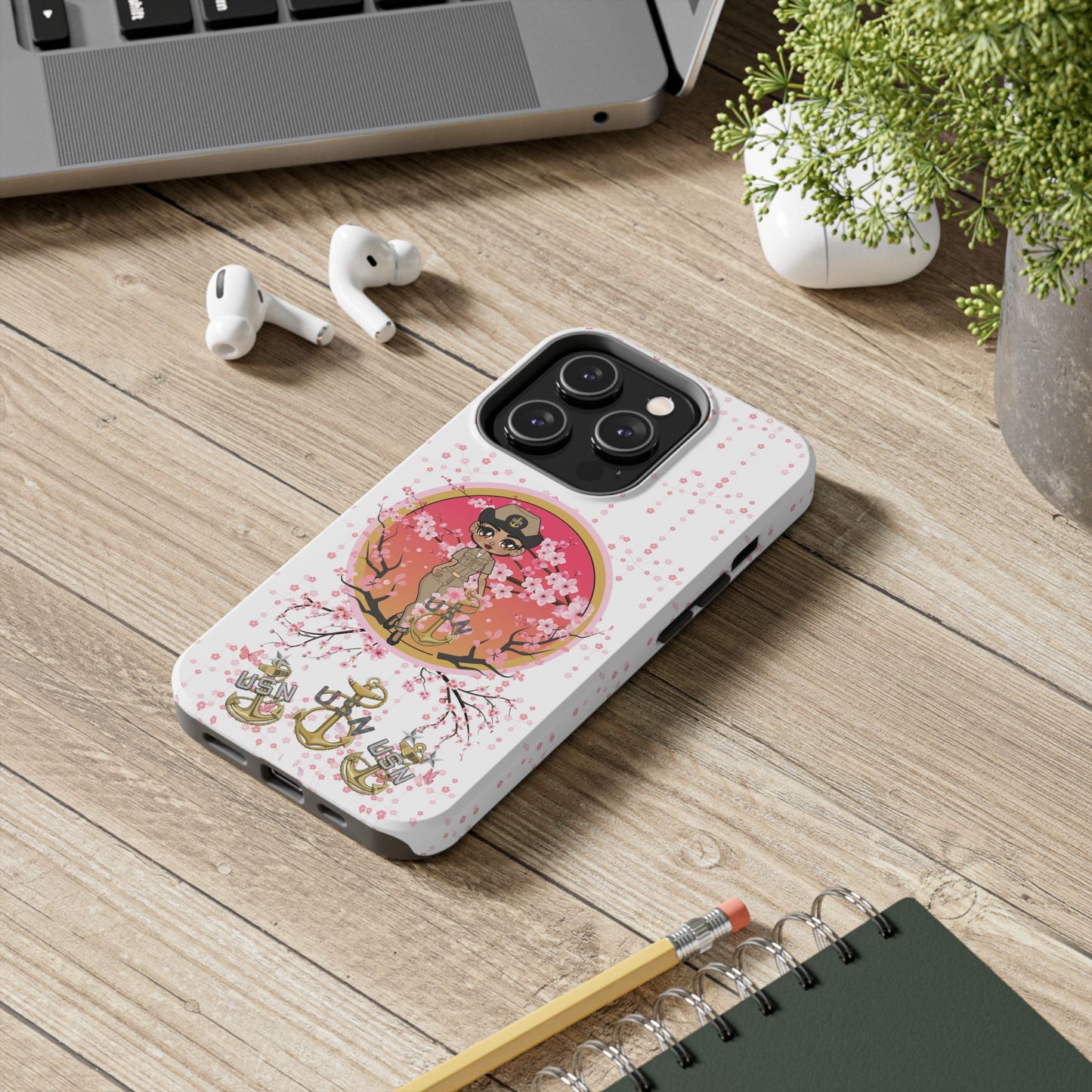 V3 Blossom Tough Phone Cases