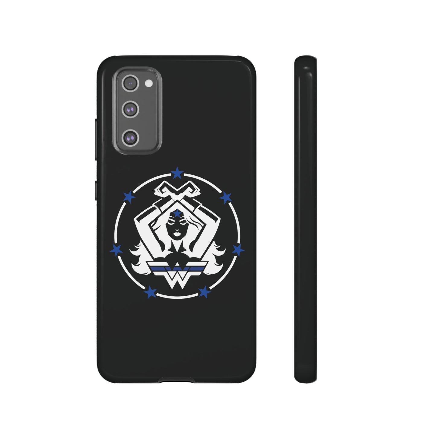 WW Blue Line Tough Phone Case