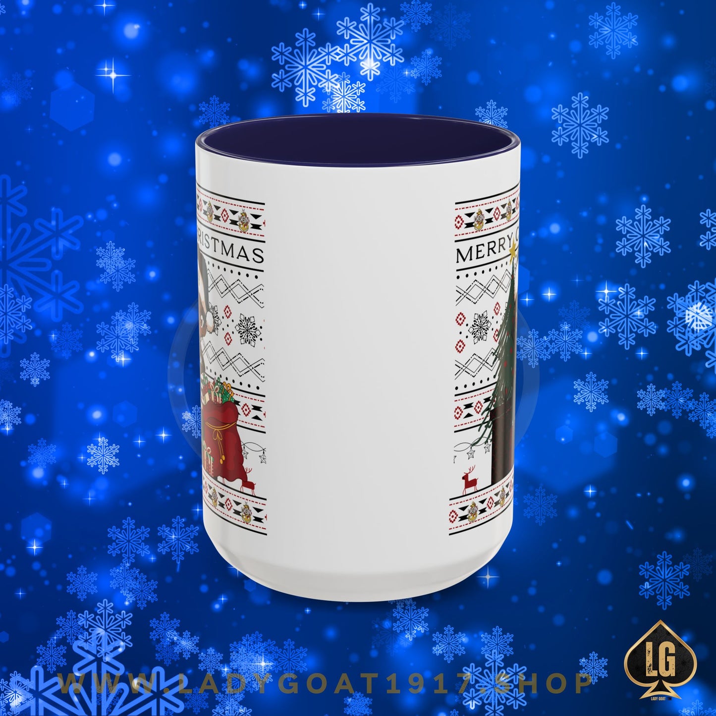 Christmas Blues V2  15oz Mug