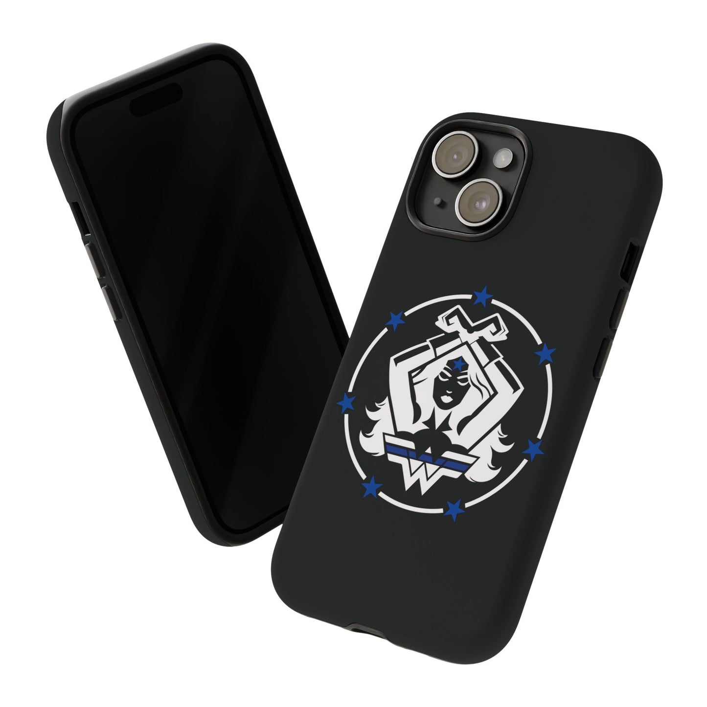 WW Blue Line Tough Phone Case