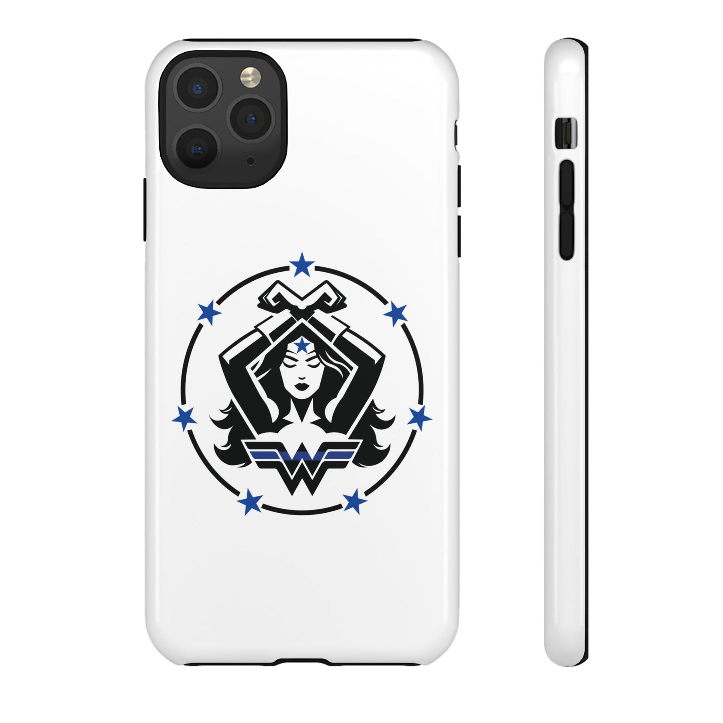 WW Blue Line Tough Phone Case V2