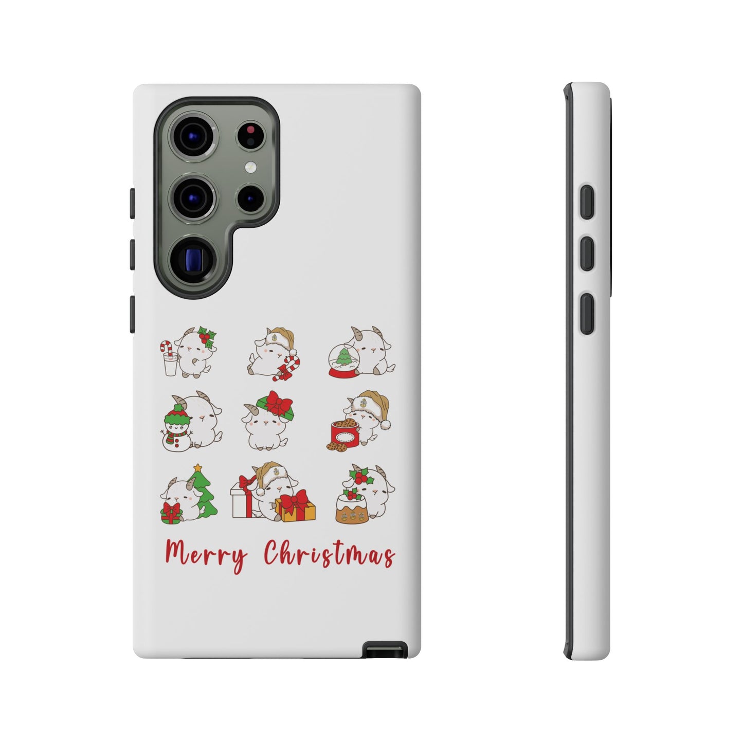 Hello Goat Christmas V3Tough Phone Case