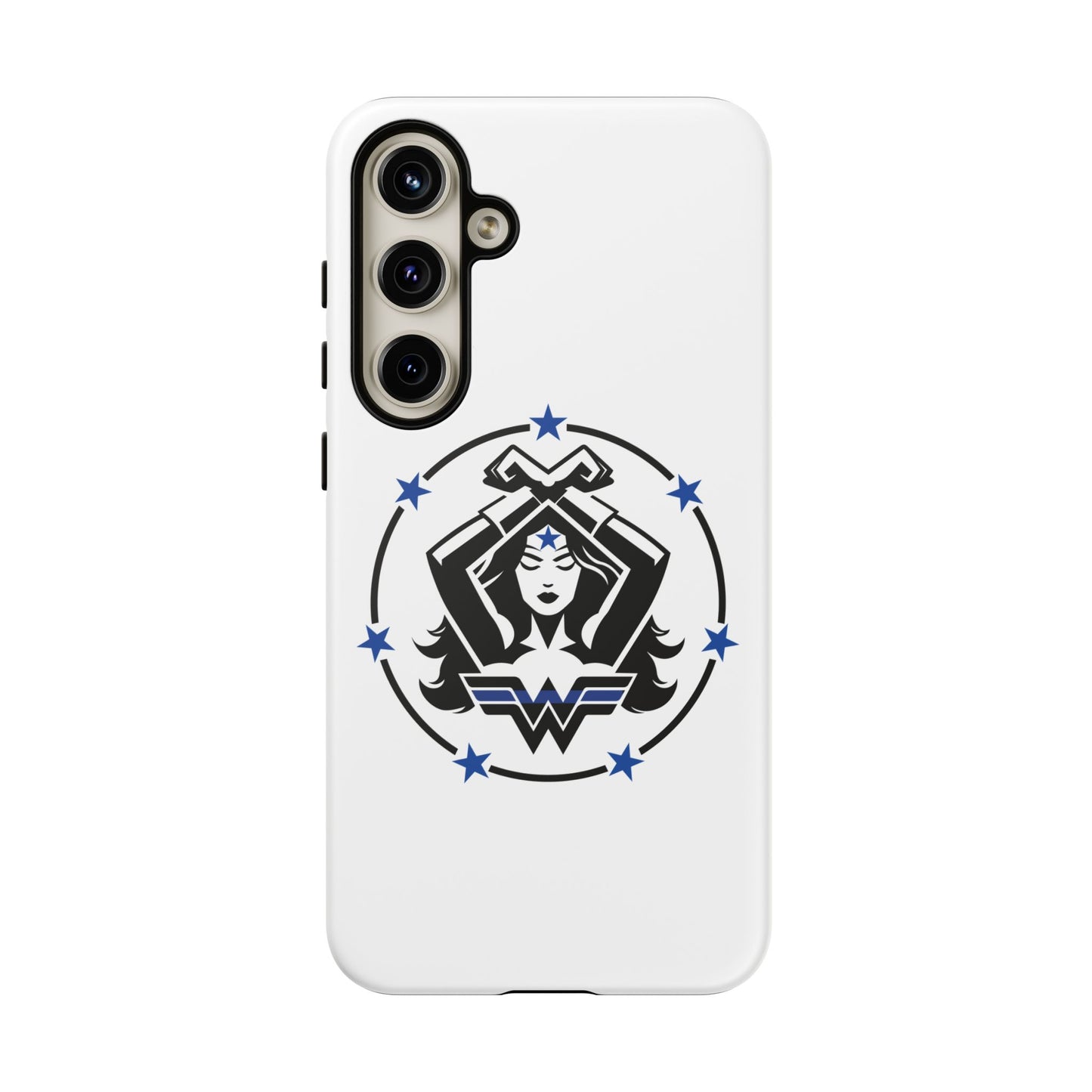 WW Blue Line Tough Phone Case V2