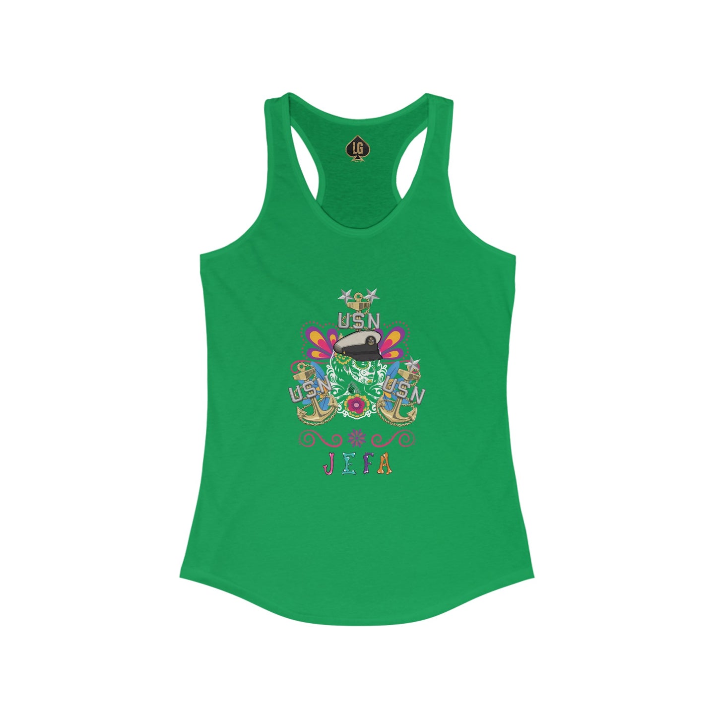 Jefa 2.0 DLM Women's Ideal Racerback Tank