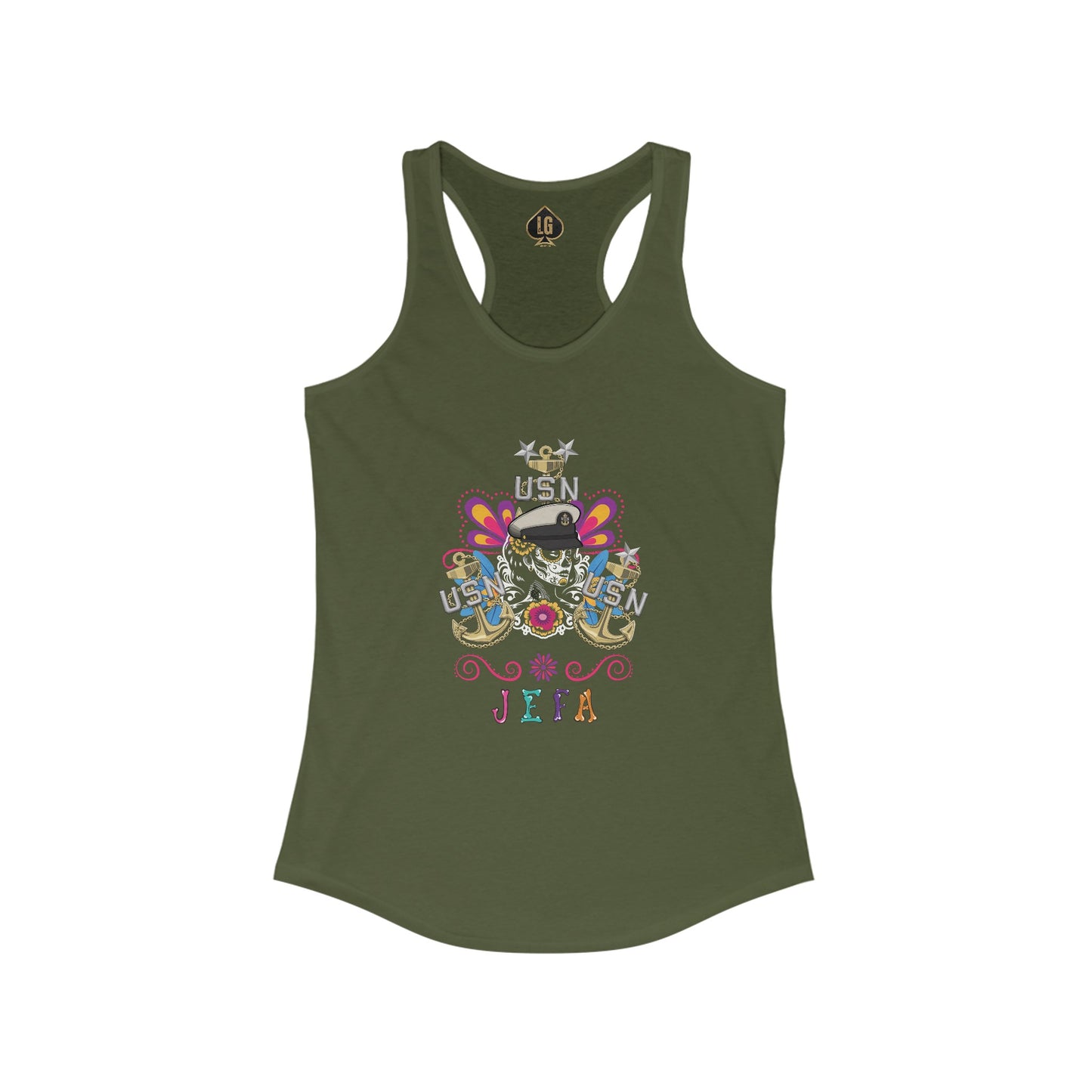 Jefa 2.0 DLM Women's Ideal Racerback Tank