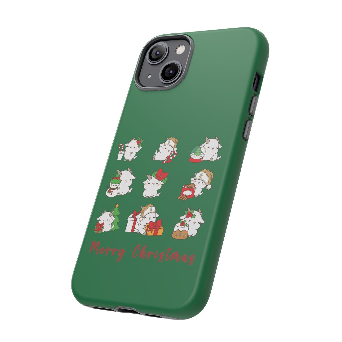Hello Goat Christmas V2 Tough Phone Case