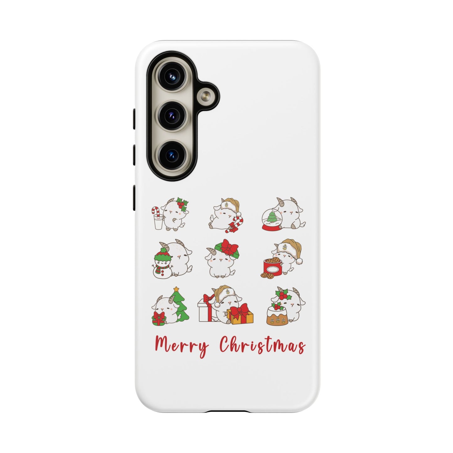 Hello Goat Christmas V3Tough Phone Case