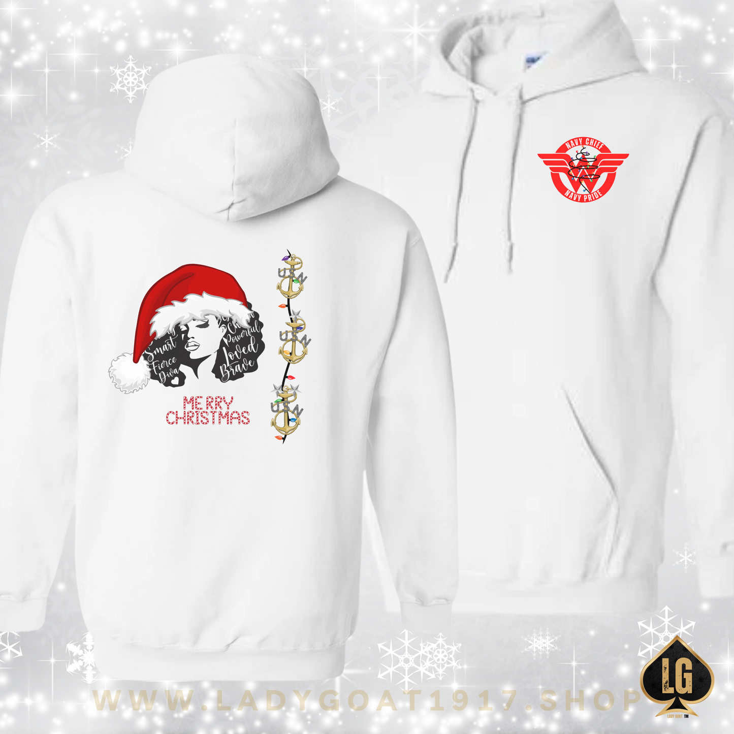 WW Diva O.G Christmas Unisex Hoodie