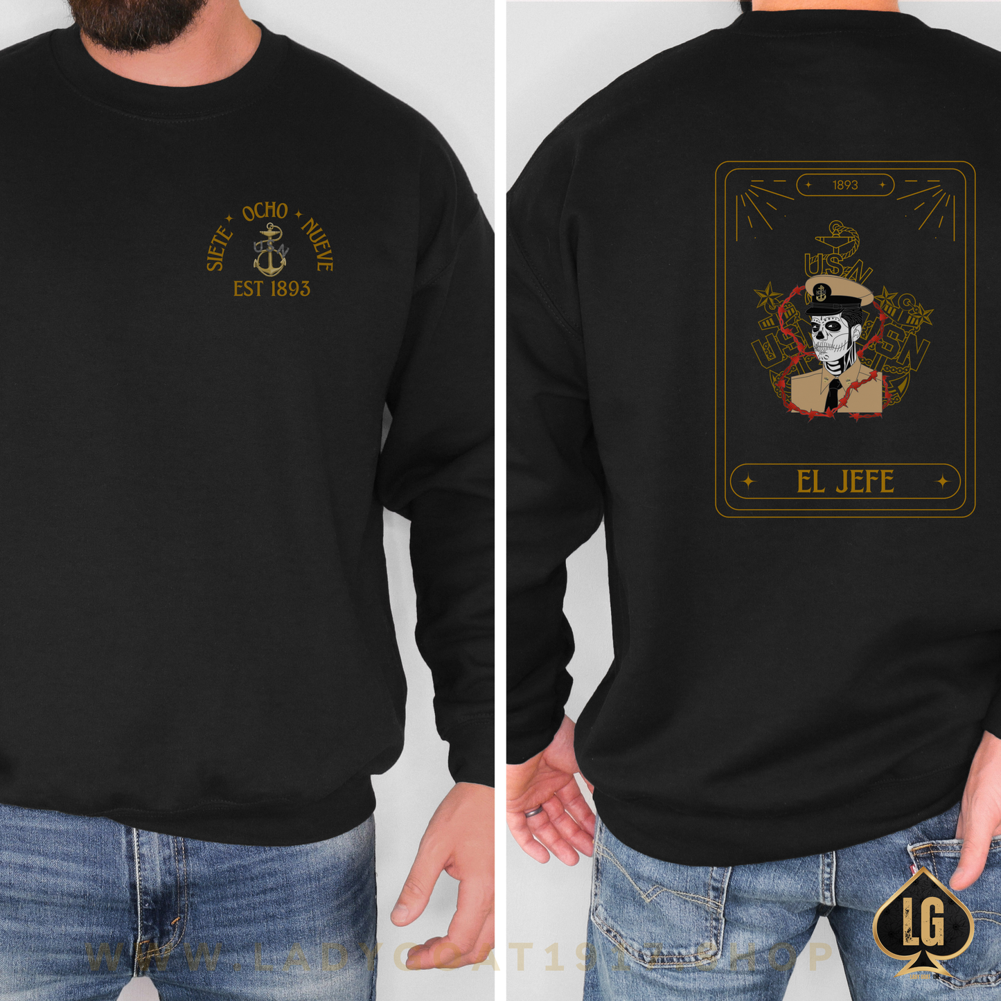 El Jefe Crewneck Sweater