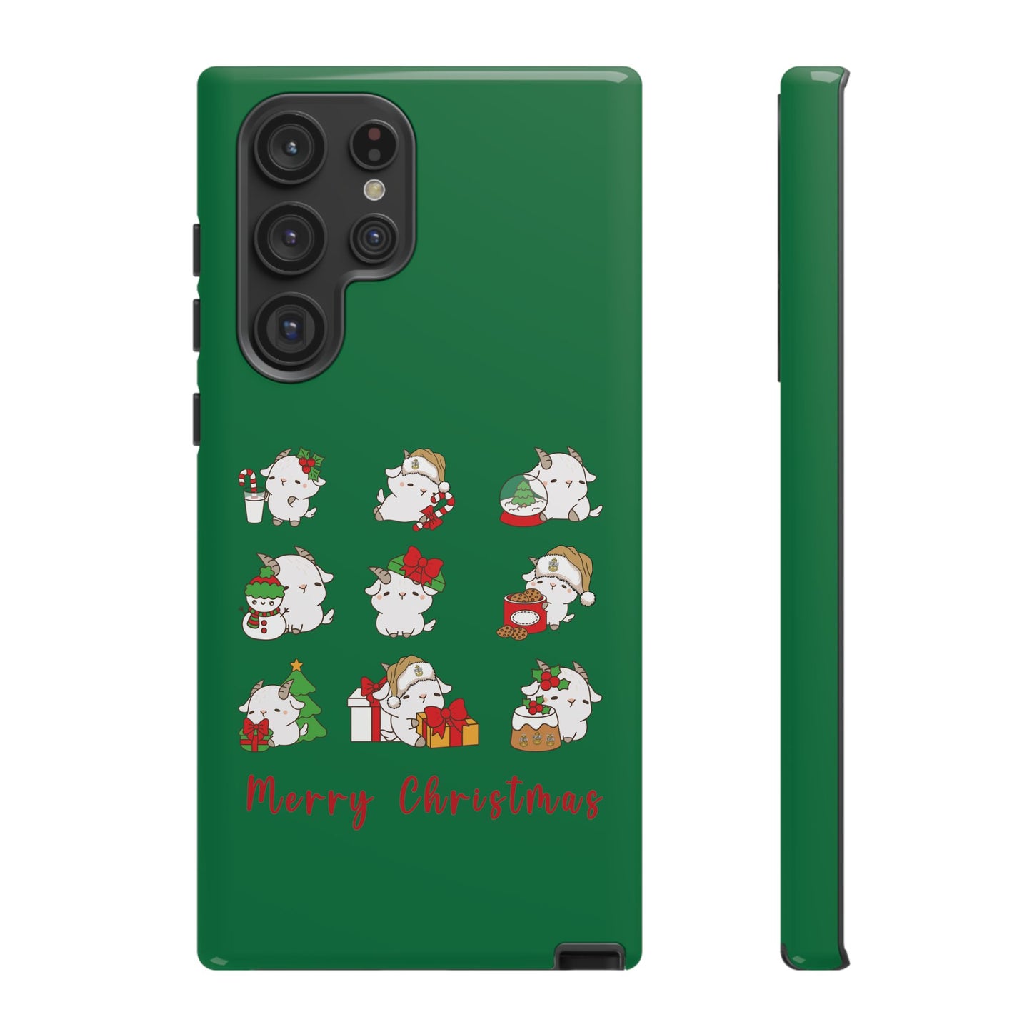 Hello Goat Christmas V2 Tough Phone Case