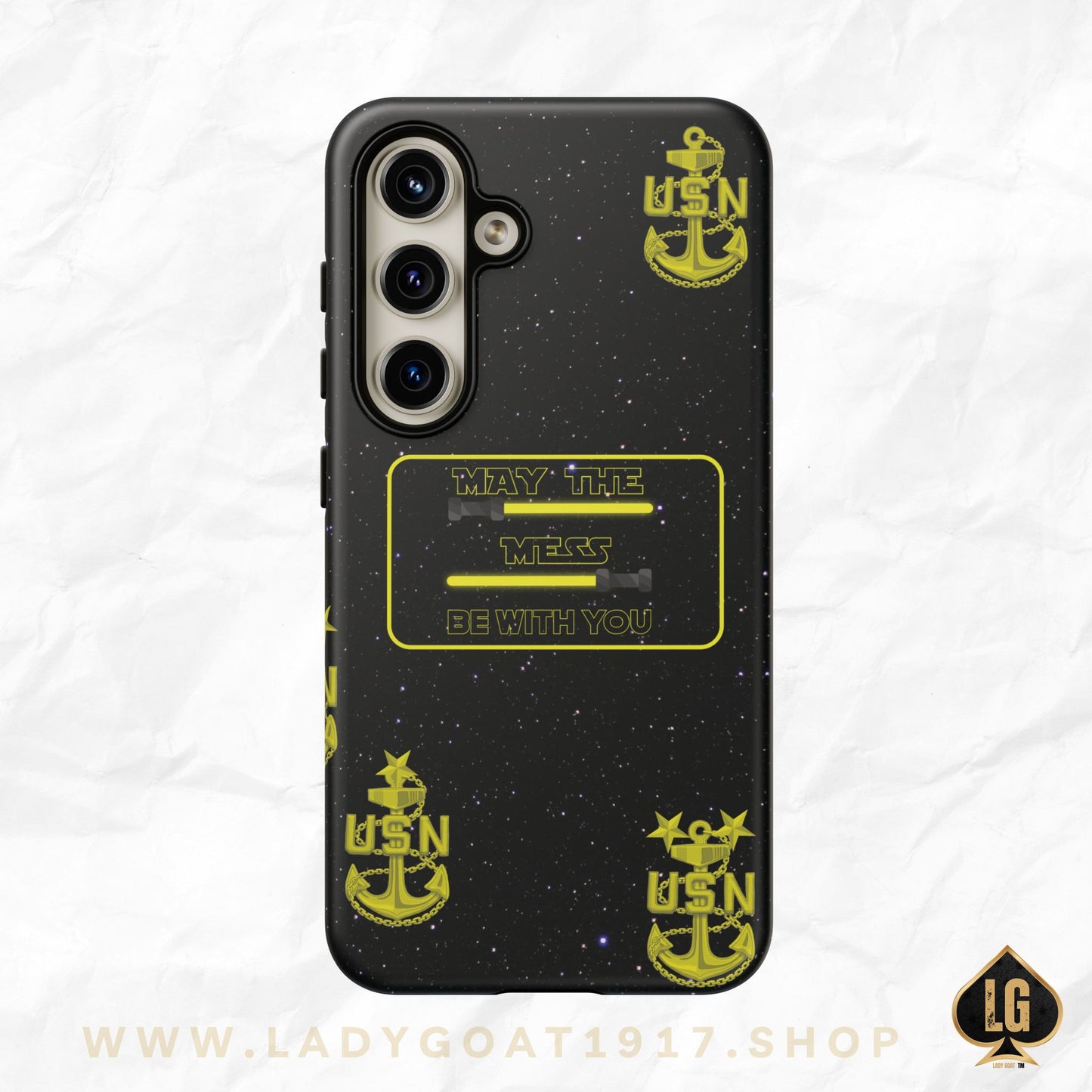 May The Mess Be With You !  Phone Case