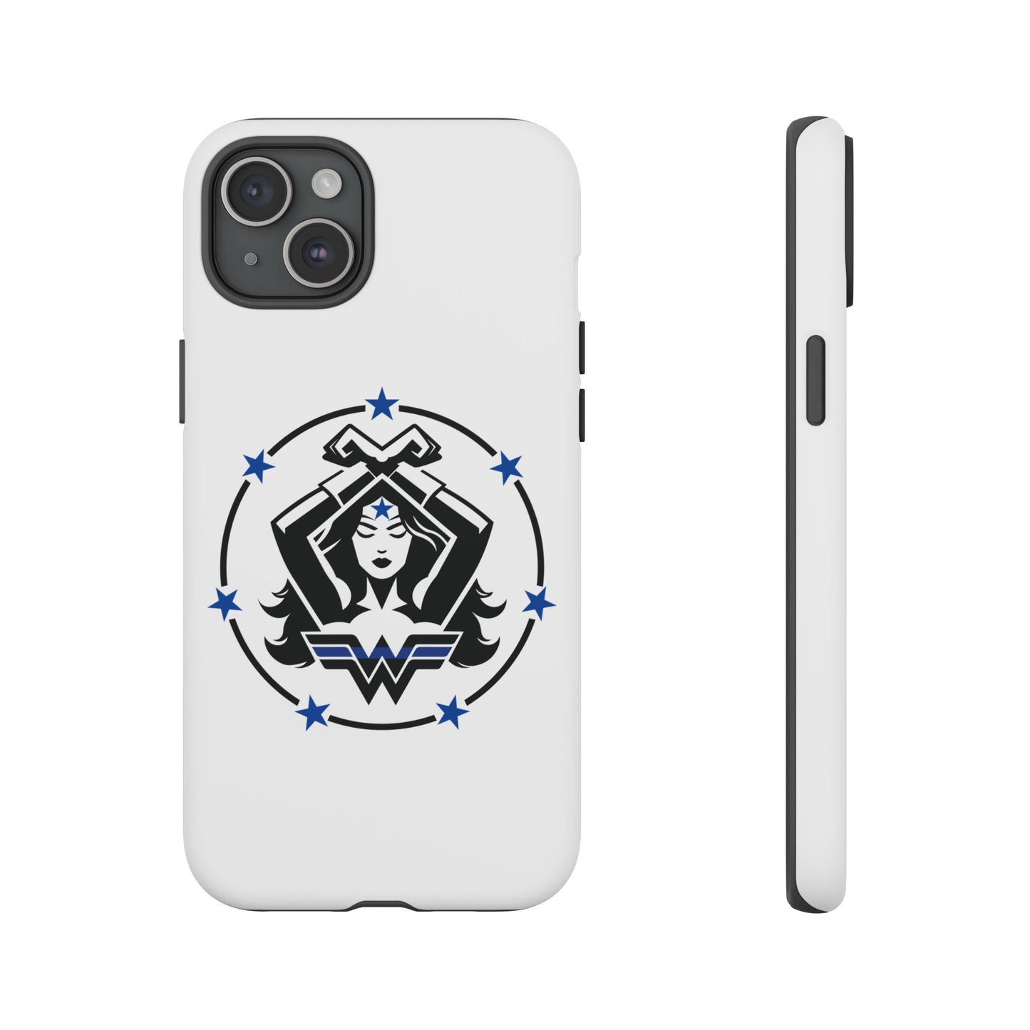 WW Blue Line Tough Phone Case V2