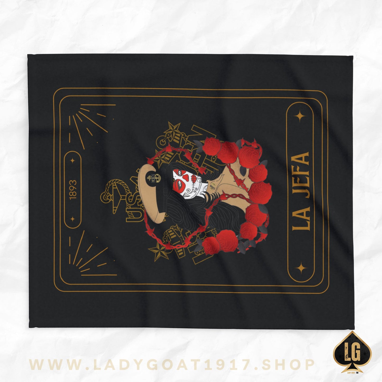 La Jefa Fleece Blanket