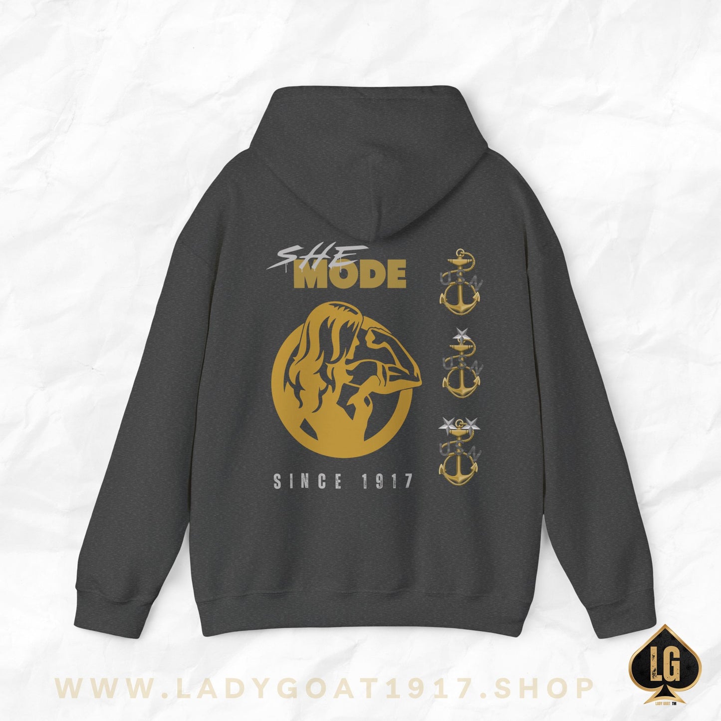 She Mode Unisex Hoodie