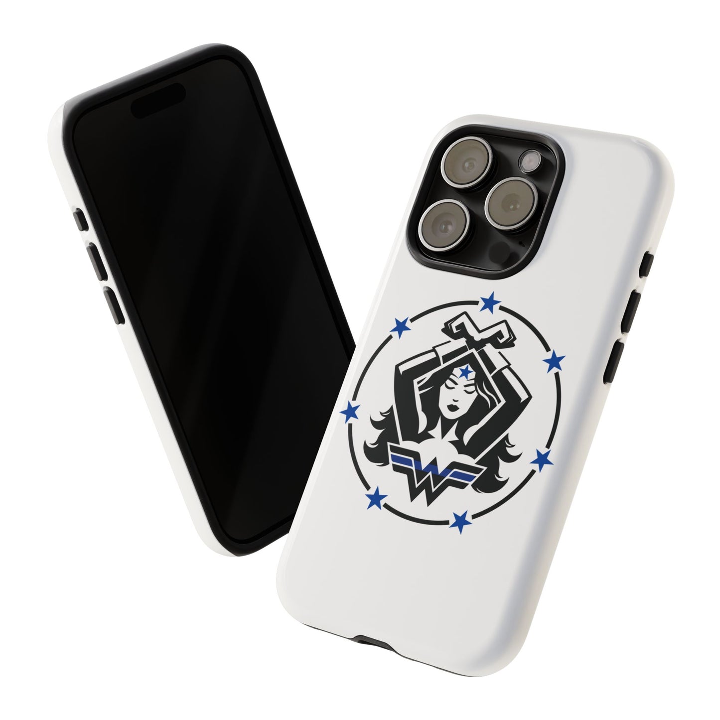 WW Blue Line Tough Phone Case V2