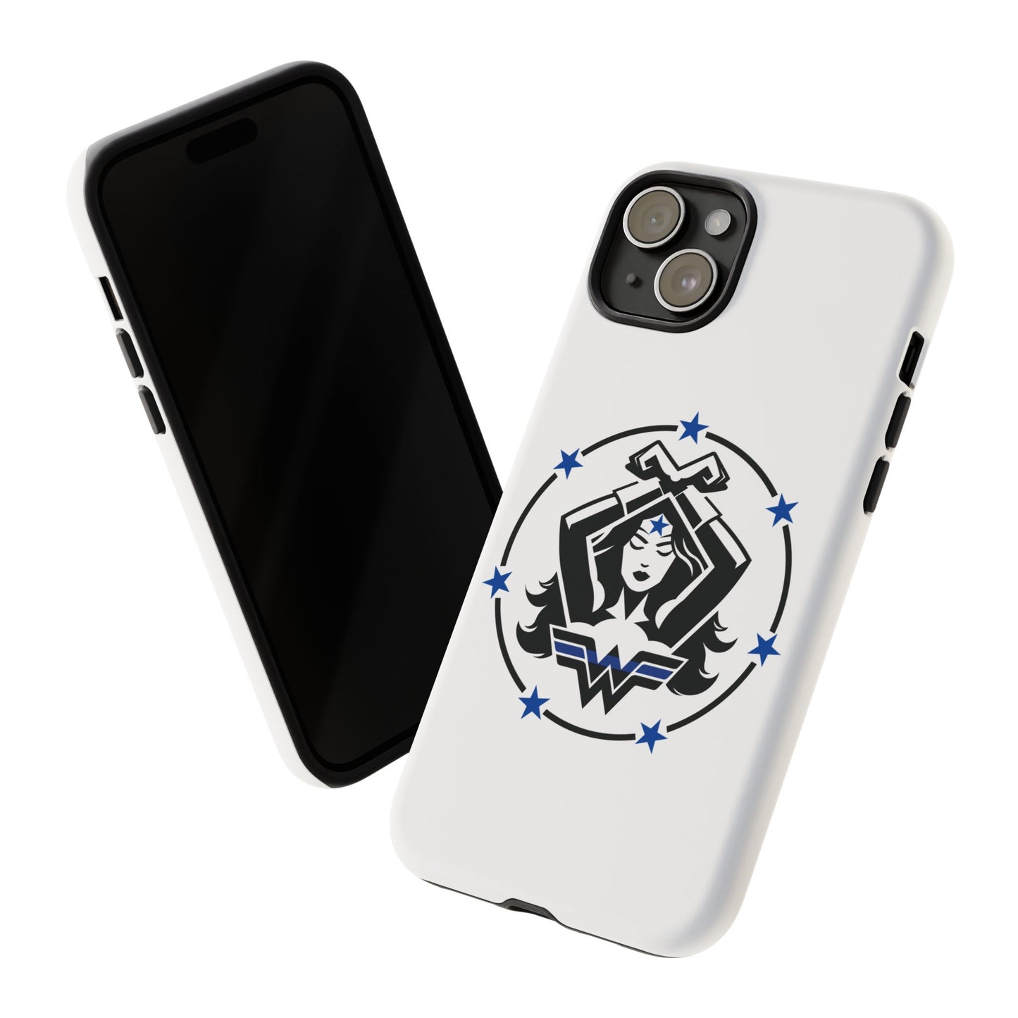 WW Blue Line Tough Phone Case V2