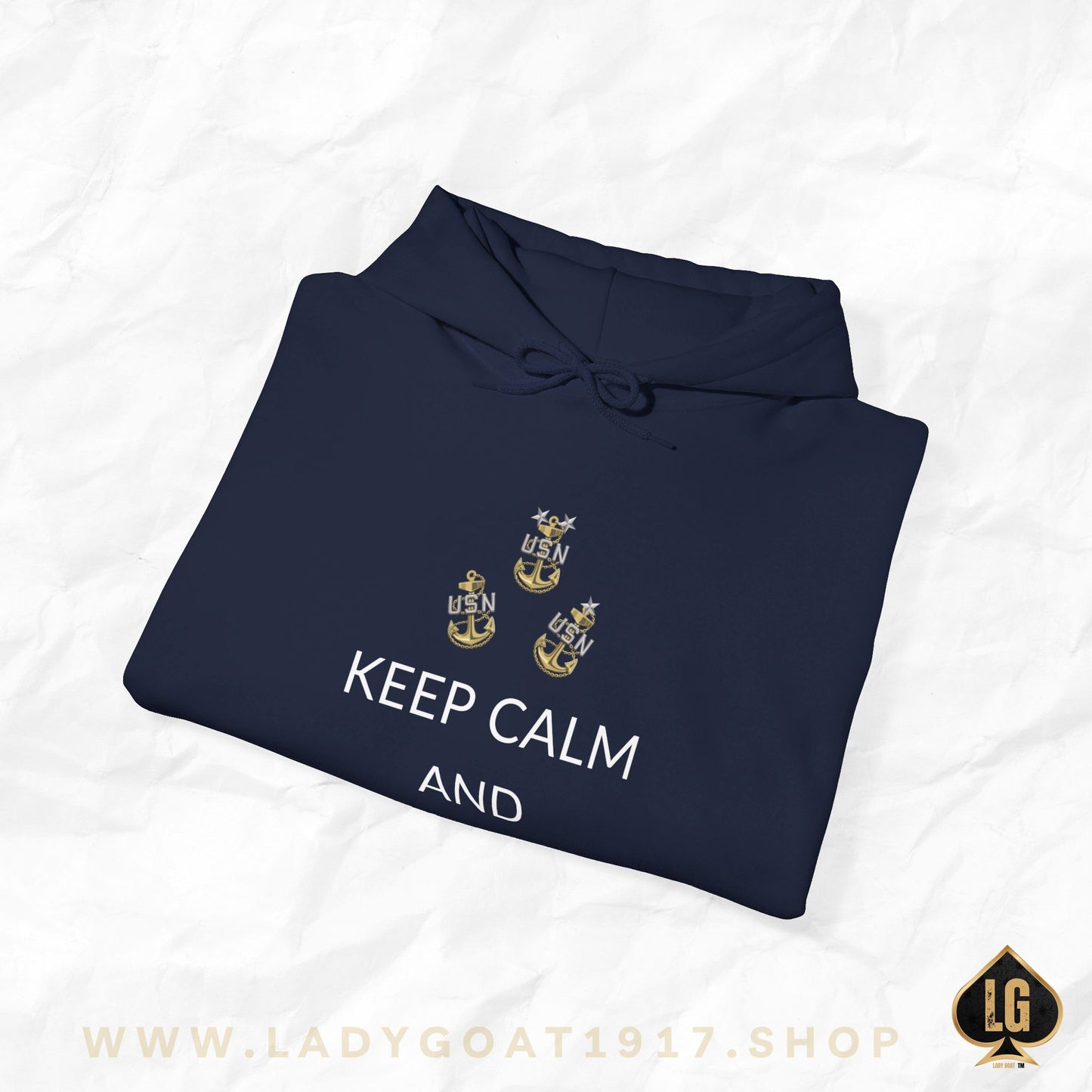 Keep Calm Ask Chief Unisex Hoodie