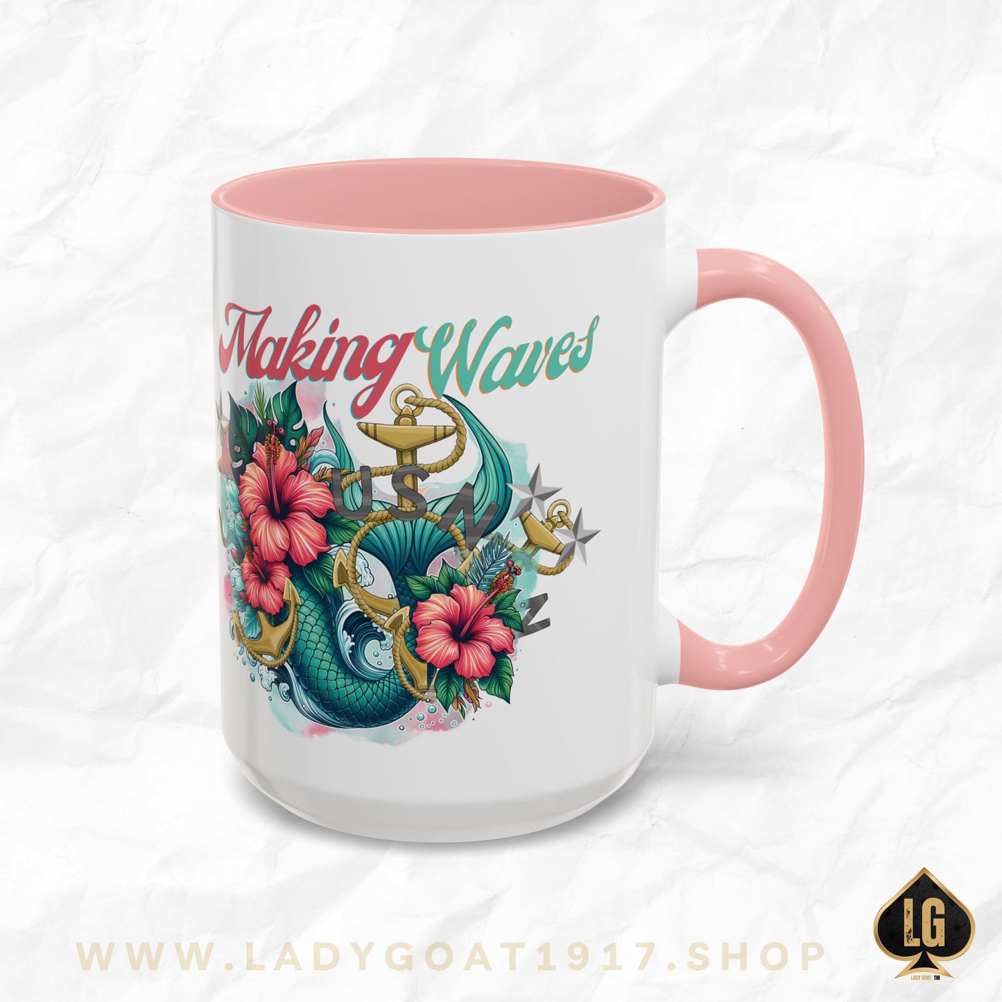 Making Waves Accent Coffee Mug 15oz