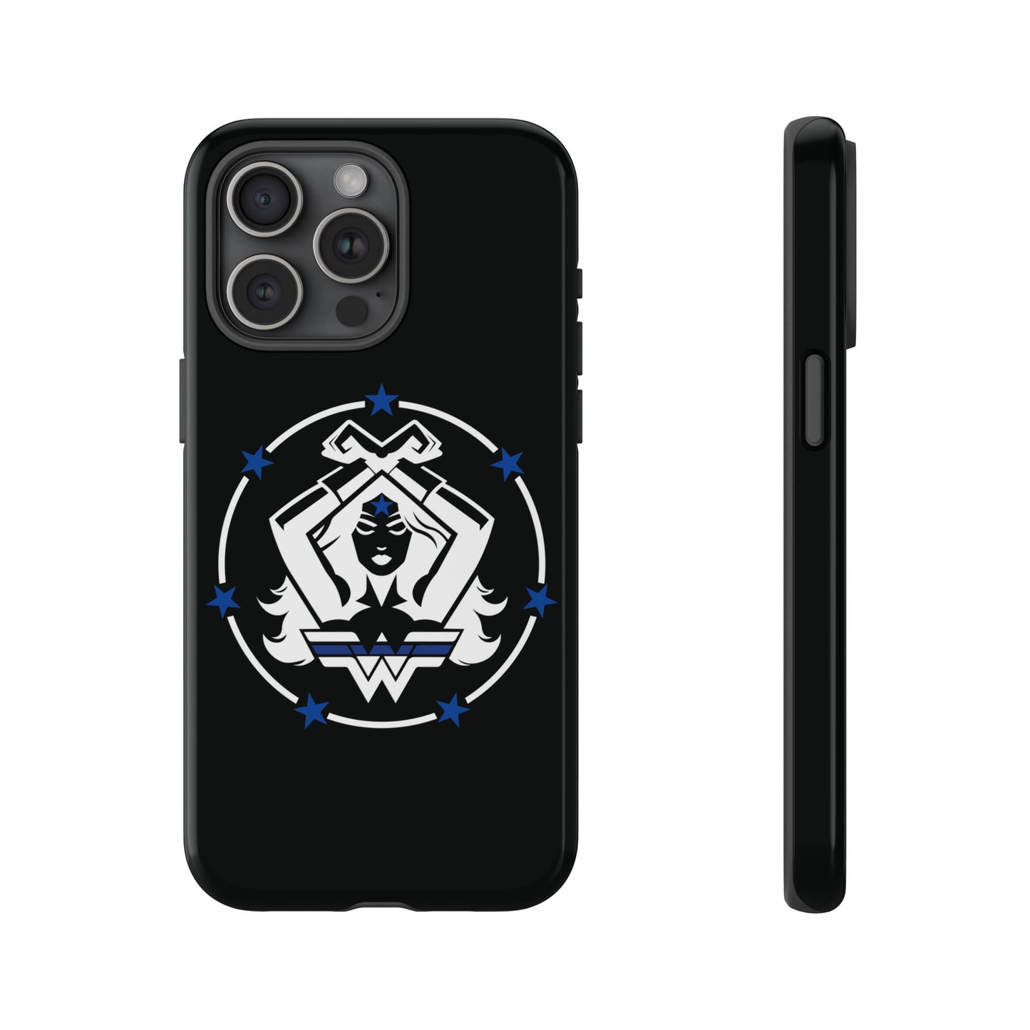 WW Blue Line Tough Phone Case