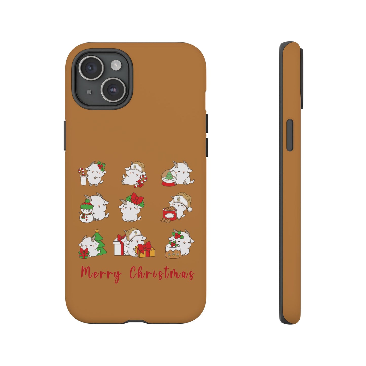 Hello Goat Christmas V1 Tough Phone Case