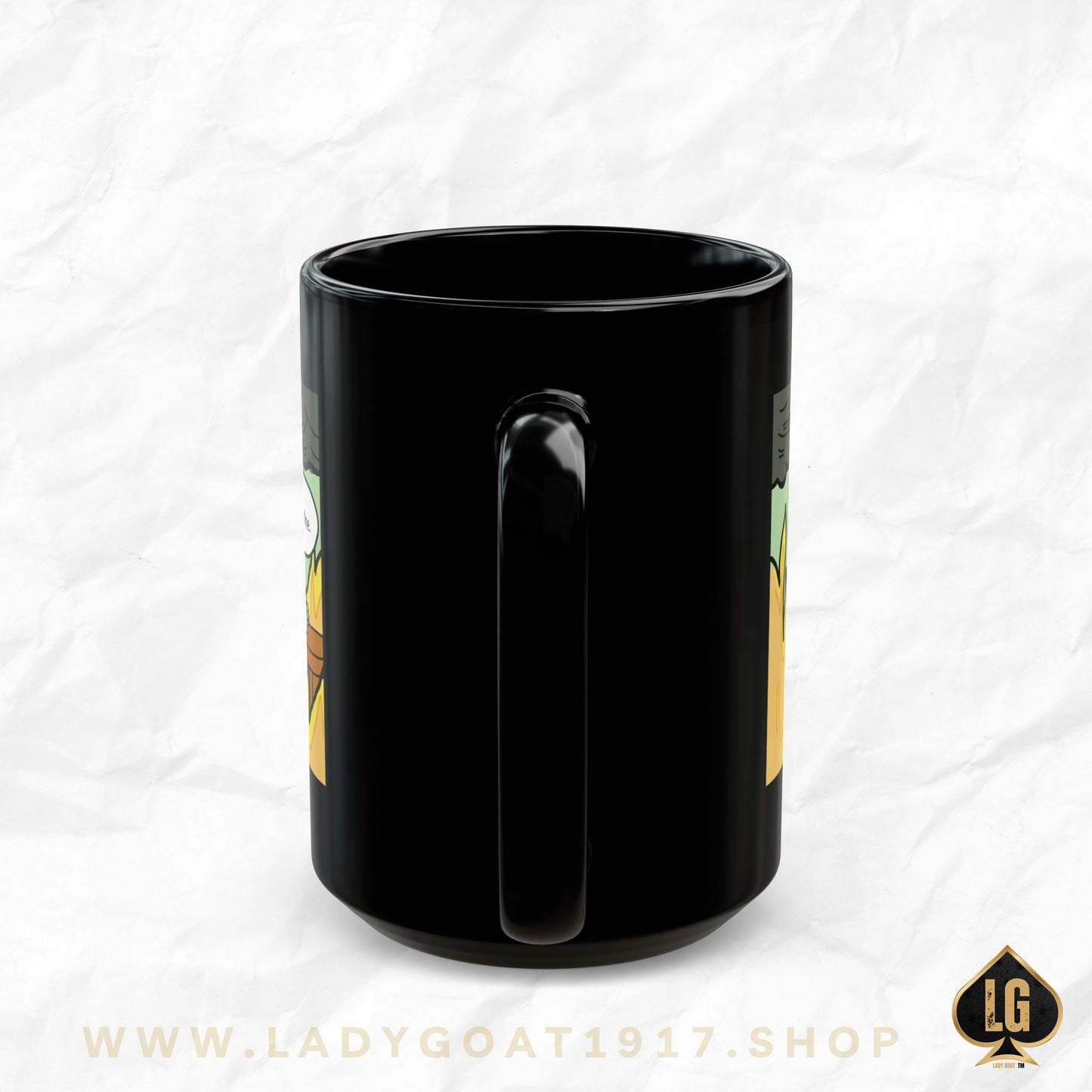 This is Fine !  V4 SCPO Black Mug