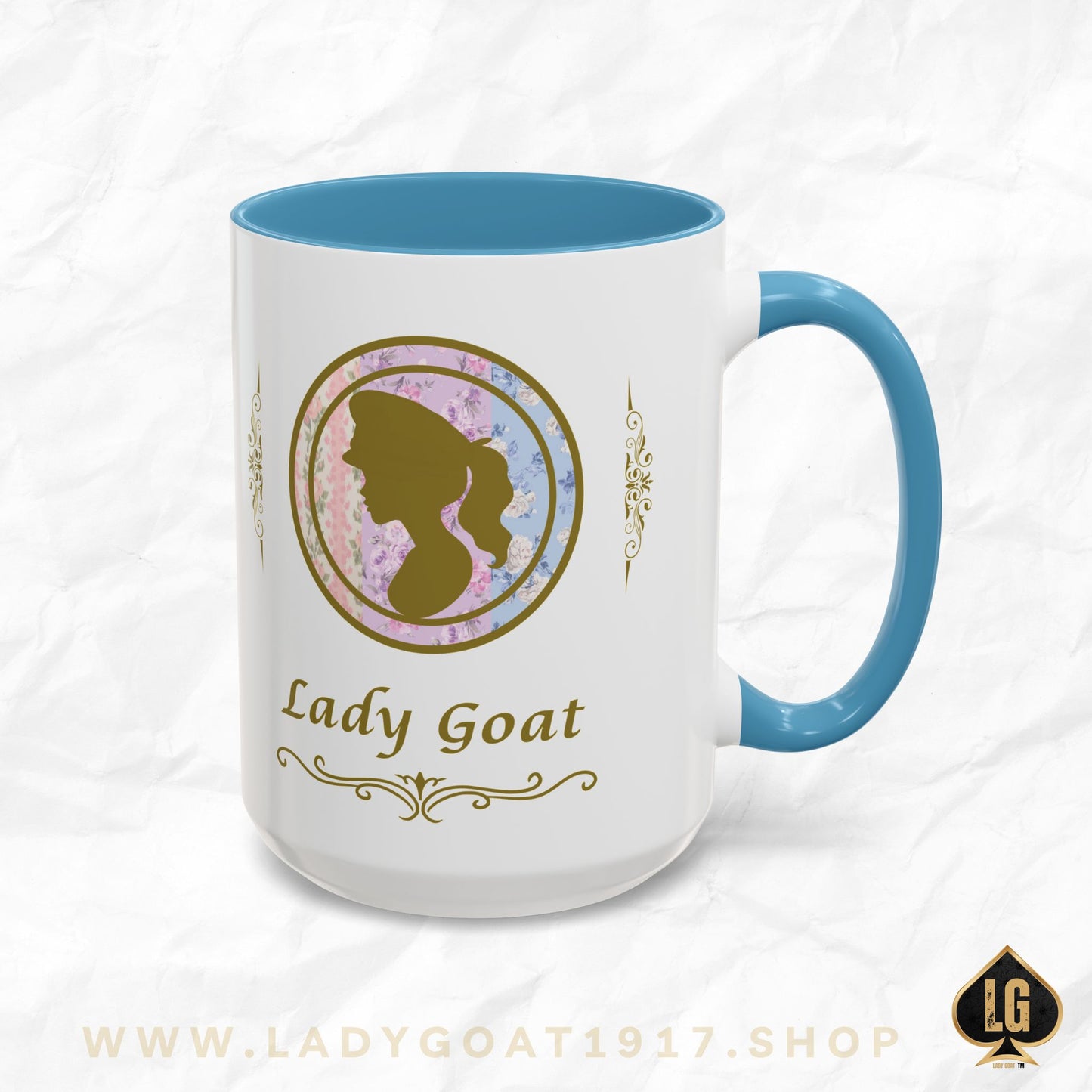 LADYGOATFANCY V4 Accent Coffee Mug 15oz