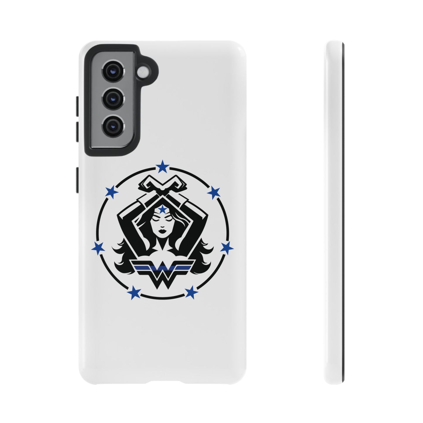 WW Blue Line Tough Phone Case V2
