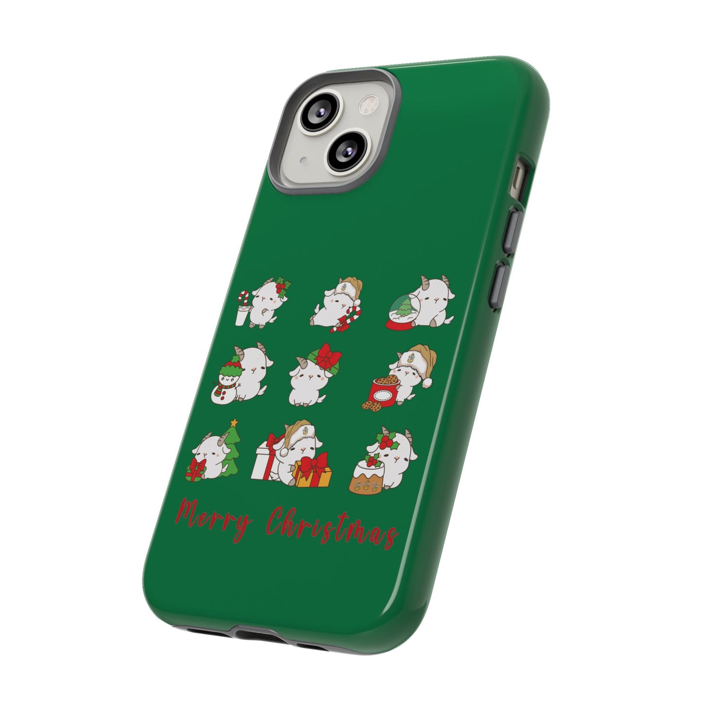 Hello Goat Christmas V2 Tough Phone Case